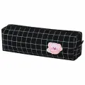 Пенал BRAUBERG, 1 отделение, полиэстер, Cute bear, черный, 19х4х6 см, 272303 Набор - 3 шт.