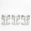 Банка с бугельным замком 250мл 3 шт