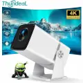 Мини Проектор ThundeaL TD80W /4K Full HD проектор, Android, WiFi, домашний кинотеатр, белый