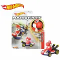 Машинка Mattel Hot Wheels Mariokart Vehicles GPD90 Red Yoshi Standard kart