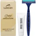 Набор бритвенный Luscan Gold Collection картон, 200шт/наб