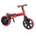 Беговел детский YVolution Velo Junior, красный, от 1,5 лет, регулируемое сиденье, прорезиненные ручки