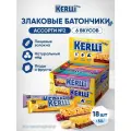 KERLLI Злаковые батончики мюсли Ассорти, 18 шт х 50 гр
