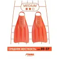 Ласты Finna, средней жёсткости, оранжевые, размер 35-37