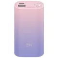 Внешний аккумулятор (Power Bank) Xiaomi PowerBank ZMIQB818, розовый/фиолетовый