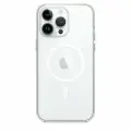 Чехол для iPhone 14 Pro Max Clear Case MagSafe / Анимация NFC / Clear Case / Айфон 14 Про Макс / Прозрачный