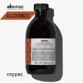 Davines Alchemic Профессиональный оттеночный шампунь для волос, медь, Италия