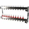 Коллекторная группа ROMMER с расходомерами на 10 выходов (RMS-1201-000010)