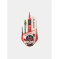 Мышь проводная A4Tech Bloody W63 Max Proxy Boom бежевый/красный, 12000 dpi, USB, кнопки - 9