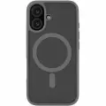 Чехол на iPhone 16 uBear Cloud Mag Case силк-тач, магнитный, серый