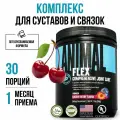 Комплекс для суставов и связок Animal Flex Powder 30 порций c вишней, хондропротектор, глюкозамин хондроитин MSM