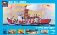 Сборная модель Ark Models Плавучий маяк «Гудвин» 1:110 (40010)