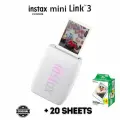Fujifilm Instax Mini Link 3+Fujifilm Instax Mini 20 шт — СКИДКА 57%! Печатайте мгновенно, сохраняйте эмоции!