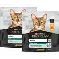 PRO PLAN CAT ADULT CHICKEN для взрослых кошек с курицей (0,4 + 0,4 кг)