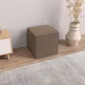 Пуф Куб 40х40 см, велюр коричневый