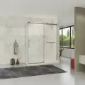 Душевой уголок Vincea (Винчея) Como Soft VSR-1CS1015CL, 1500х1000 мм (габариты площадки) хром, стекло прозрачное