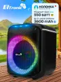 Портативная колонка ELTRONIC 30-79, Bluetooth, TWS, с дисплеем, LED-подсветкой, ручкой