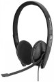 Гарнитура EPOS Sennheiser PC 5.2, для компьютера/мобильных устройств, накладные, проводные, черный