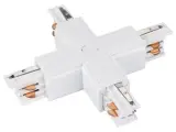 Коннектор крестовой LGD-4TR-CON-X-WH (C) (Arlight, IP20 Пластик, 3 года)