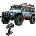Радиоуправляемая машина краулер MJX Defender Hyper Go 1/8 Трофи модель Brushless 4WD 2.4G LED - MJX-H8H-BLUE