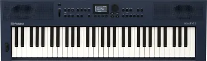 Roland GO: KEYS-3-MU Синтезатор, 61 клавиша, 199 тембров, 200 стилей аккомпанемента, Bluetooth, USB, Midi, 960х380х120 мм, вес 5,1 кг, цвет MIDNIGHT BLUE