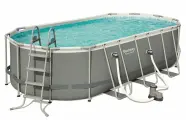 Каркасный бассейн Bestway 5.49х2.74х122 см (овальный) +фильтр-насосом, лестн, покрыв, дозат