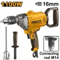 Дрель-миксер строительный 1100 Вт INGCO INDUSTRIAL MX11008