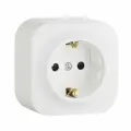 40 шт. Legrand Quteo Белый Розетка с заземлением 782211
