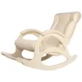 Кресло-качалка Симфония, белая, 58х110х90 см