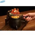 Ночник Calcifer, милый настольный светильник с мерцающим пламенем, который освещает вашу комнату, подходит для кемпинга, терапии, украшения.