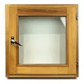 Окно-форточка для парной термодревесина (липа) стеклопакет 60х60 см, Тула