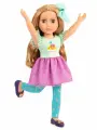 GLITTER GIRLS Кукла 35 см Саша кукла для девочек с аксессуарами и стильным нарядом
