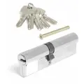 Цилиндровый механизм Apecs SM-100(45/55)-NI, ключ/ключ, никель