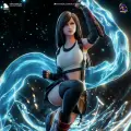 Фигурка коллекционная, Tifa Lockhart Final Fantasy VII (Тифа FF7), 253мм