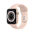 Умные часы A pple Watch Series 6 44 мм Aluminium Case GPS, золотистый/розовый песок