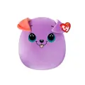 TY Squish-a-Boos Фиолетовый пес Bitsy 25 см