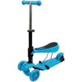 Самокат Navigator Т59963, 3-в-1, голубой, для малышей, с подсветкой