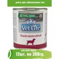 Farmina 12шт по 300г Vet Life Dog паштет консервы для собак при желудочно-кишечных заболеваниях