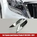 Хромированная передняя фара для Toyota Land Cruiser Prado FJ150 FJ150 2014 2015 2016 2017