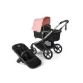Коляска 2в1 Bugaboo Fox 5 Renew GRAPHITE/HERITAGE BLACK/Morning Pink 100052058/100167067