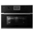 Компактный духовой шкаф с микроволнами Kuppersbusch CBM 6350.0 S3 Silver Chrome