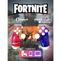Джойстик, Геймпад Dualshok 4 для игровой приставки Sony Playstatoin 4 , смартфона, ПК (Fortnite Random)