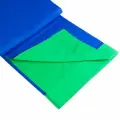 Фон тканевый 300х300 см синий и зеленый двусторонний хромакей Fotokvant BG-3030D Blue/Green