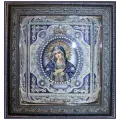Набор для вышивания хрустальными бусинами и настоящими камнями, Образа в каменьях, Икона Божия Матерь Умиление