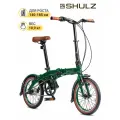 Складной велосипед SHULZ Hopper 3 Тёмно-зелёный, колёса 16, 3 скорости