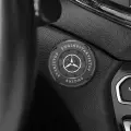 Защитная крышка на кнопку запуска двигателя старт/стоп (Мерседес)/ Декоративная накладка окантовка на кнопку запуска двигателя старт стоп Mercedes