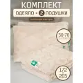 Комплект 2 - спальное одеяло и 2шт подушки 50х70