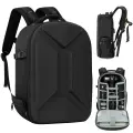 Фоторюкзак с жёстким корпусом рюкзак для фотоаппарата водонепроницаемый с защитой и ноутбуком для Canon Nikon Sony