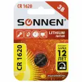 Батарейка Sonnen Lithium CR1620 (блистер, 1шт.) (455599), 320 уп.