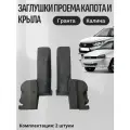 Заглушки грязешумоизоляционные проема капота и крыла Лада Калина, Гранта / Балаково